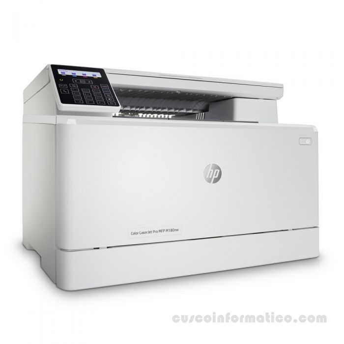 Multifuncion HP Color LaserJet Pro M180nw, imprime/escanea/copia, USB/LAN/Wi-Fi.
